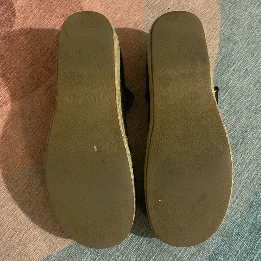 Dansko Black Leather Mary Jane Platforms with Strap
